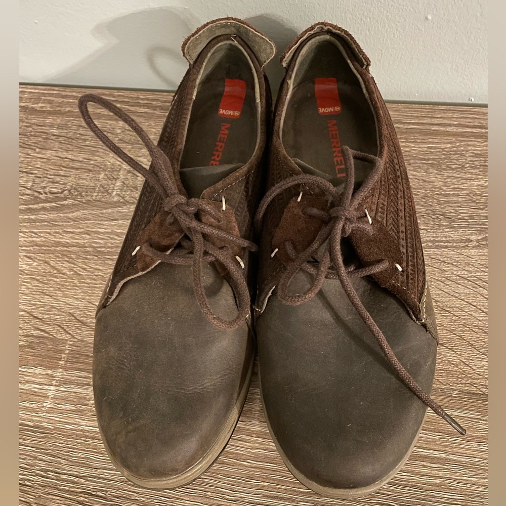Merrell Ashland Oxfords Brown Coffeebean Size 7.5 View 2